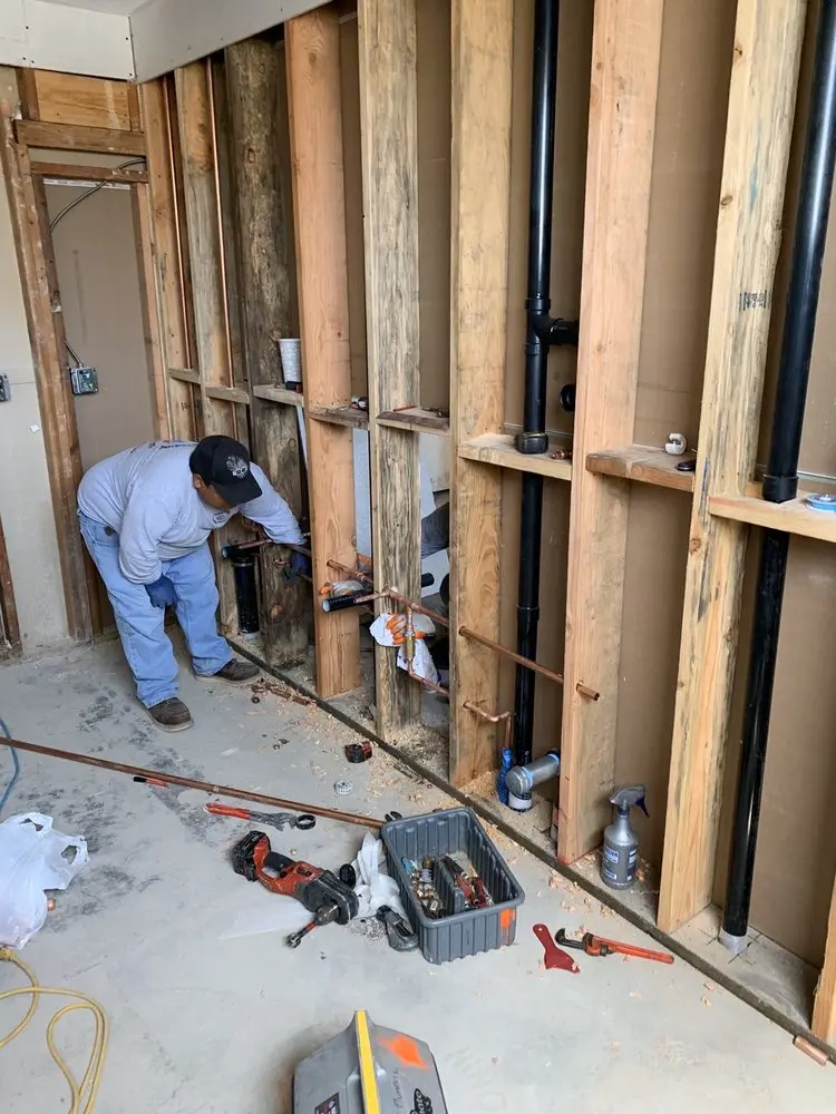 Commercial rough-in plumbing for Trenchless Sewer Repair in Jeffersonville